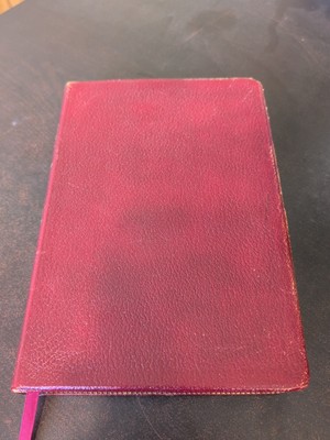 Holy Bible Red Leather New Scofield Reference Edition Red Letter Concordance-image