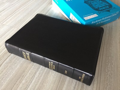 Ruckman Reference Bible (Black Cowhide)-image