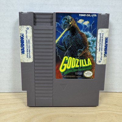 Godzilla Monsters of Monsters (Nintendo NES) Cartridge Only - Tested & Working-image