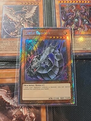 Cyber Dragon - RA03-EN155 - Platimun Secret Rare - 1st Edition - YuGiOh-image