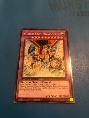YUGIOH Secret Rare Cyber End Dragon SGX1-ENG21 1st Edition-image