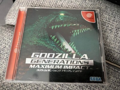 GODZILLA Generation Sega Dreamcast DC Import Japan Generations: Maximum Impact-image