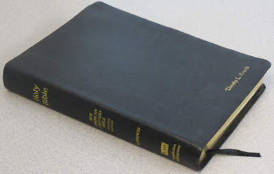 Holy Bible - updated NASB Large Print Ultrathin Reference - 2003 genuine leather-image