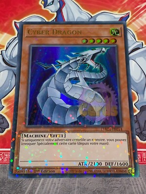 YU GI OH CYBER DRAGON HAC1-FR014 Card -image