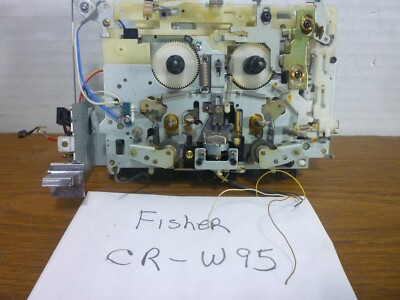 Fisher CR-W95  Cassette Tape Mechanism for Parts or Repair-image