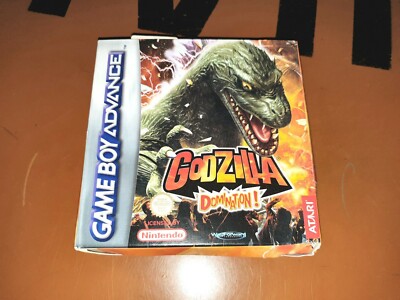 Damaged NEW: Godzilla Domination! for Nintendo Game Boy Advance GBA-image