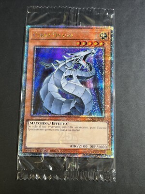 Yu Gi Oh Card Sealed Sigillata Ita TN23-IT005 Cyber Drago Quarter Century 25th-image