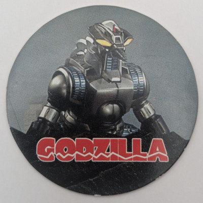 Moguera 12 Godzilla New Cap Collection Menko Amada Card Toho 1995 Japanese A4-image