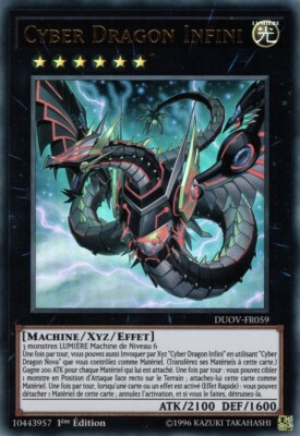 Yu Gi Oh! Cyber Dragon Infinite (DUOV-FR059) Ultra Rare in French-image