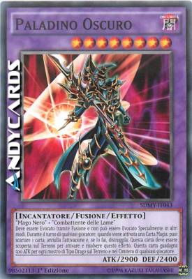 DARK PALADIN • (Dark Paladin) • Common • SDMY IT043 • 1Ed • Yugioh! ANDYCARDS-image