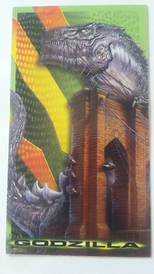Godzilla the movie Godzilla Supreme Skin Card Mother of all Monsters! #GS1-image