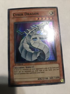 Yugioh: Cyber Dragon - CRV-EN015 - Super Rare - 1st Edition - LP-image
