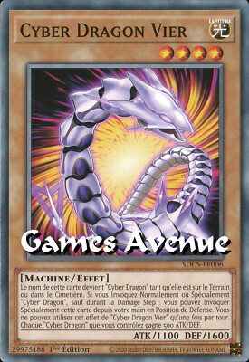 Yu-Gi-Oh! Cyber Dragon Vier SDCS-FR006 VF/COMMUNE-image