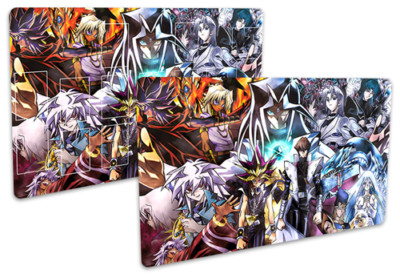 No.403 Yugioh TCG Playmat Yami Marik Yugi Blue-Eyes White Dragon Cyber Dragon-image