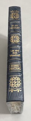 EASTON PRESS Lee & Bob Woodruff IN AN INSTANT Signed Edition SEALED NEW Iraq-image