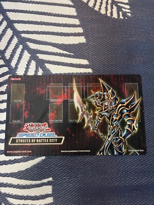 Yugioh Speed Duel Streets of Battle City OTS Mat Dark Paladin Playmat Official-image