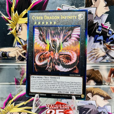 Yugioh Cyber Dragon Infinity RA04-EN068 PUR 1st Ed Near Mint-image