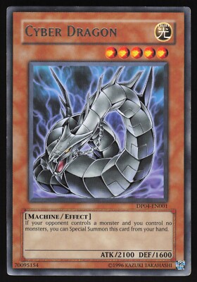 Cyber Dragon ALT ART - DP04-EN001 - Rare - Unlimited Yugioh-image