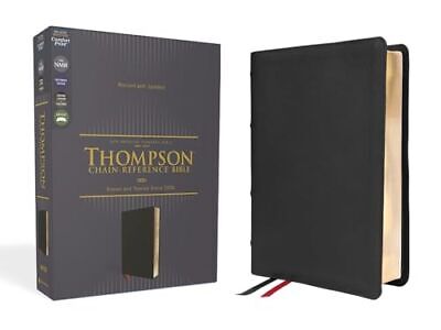 NASB, Thompson Chain-Reference Bible (Genuine Leather, Black)-image
