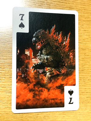 Godzilla  Playing Cards Poker Card  TOHO  From Japan  C-39-image
