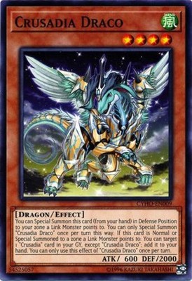 Crusadia Draco - CYHO-EN009 - Common - Unlimited Edition Near Mint Cybernetic Ho-image