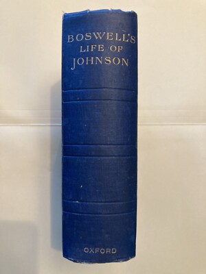 Boswell's Life of Johnson by James Boswell (1922)-image