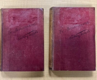 An Autobiography by Anthony Trollope (Volumes 1 & 2, 1883)-image
