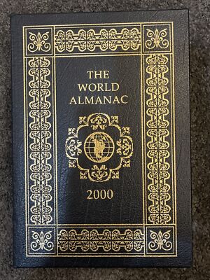 2000 Year Millenium, The World Almanac, Like New, EASTON PRESS-image