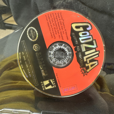 Godzilla-Destroy All Monsters - Nintendo Cube - Disc Only - Tested-image