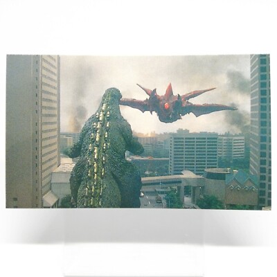 No.60 GodzillaVSDestroyer GOZILLA Card 100 Vol.3 TOHO EIGA 1995 MOVE Japan -image