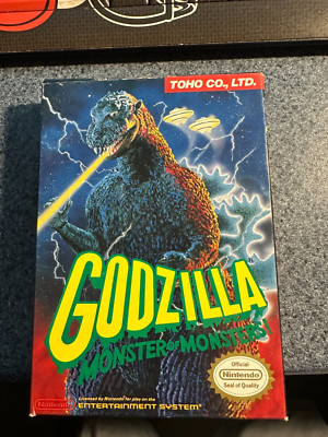 Godzilla: Monster of Monsters! for the Nintendo (NES) Complete in Box (CIB)-image