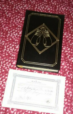 1999 Smokin' Joe: Autobiography by Joe Frazier Signed Easton Press Leather COA-image