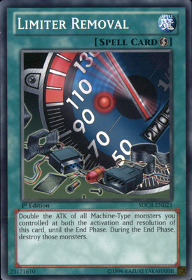 1st Ed Limiter Removal SDCR-EN023 Yugioh-image