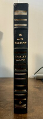 Charles Darwin The Autobiography Easton Press 1st Edition 2000 Leather Barlow -image