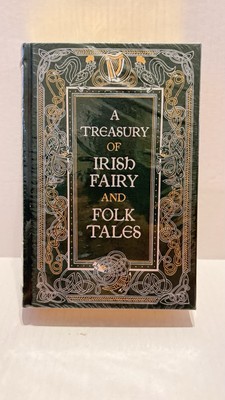 Treasury of Irish Fairy & Folk Tales Leather Bound SEALED Brand New-image