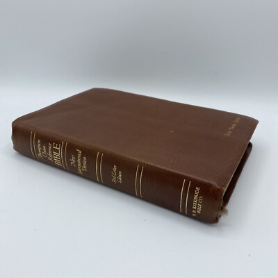 Thompson Chain-Reference Bible NIV Red Letter Edition 1983 Bonded Leather-image