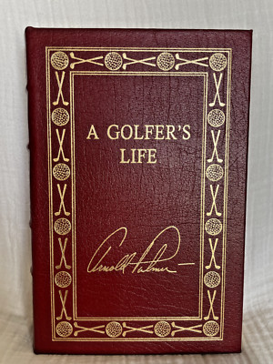 A GOLFER'S LIFE, Collector's Edition 1999, Easton Press, Arnold Palmer, Leather-image