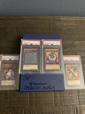 Yugioh 1st edition PSA 8 9 Gem 10 Ghost Secret Rare Lot-image