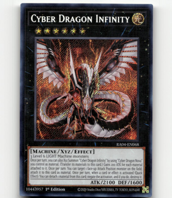 Yugioh Cyber Dragon Infinity (Secret Rare) - Quarter Century Stampede-image