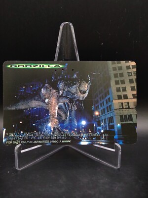 GODZILLA 1998 Roland Emmerich Japanese Used telephone card vintage C785-image