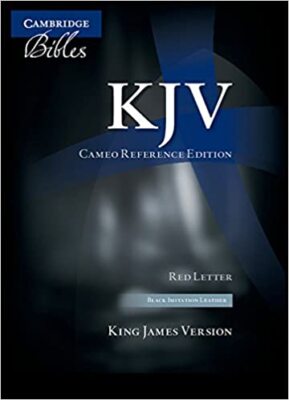 KJV Cameo Reference Bible, Black Imitation Leather, IMITATION LEATHER-by Bake...-image