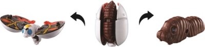 Bandai - Movie Monster Series - Godzilla Transforming Egg - Mothra [Used Very Go-image
