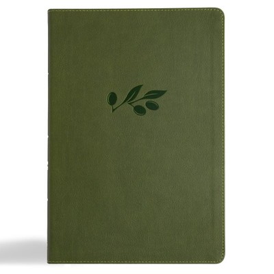 Holy Bible : Christian Standard Bible, Olive, Leathertouch, Super Giant Print...-image