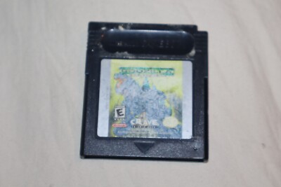 Godzilla: The Series (Nintendo Game Boy Color, 1999) GBC Authentic TESTED-image