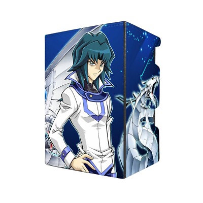 Zane's Cyber Dragon Deck Box - Holds 100 Double Sleeved Cards & Dice Tray - YGO-image