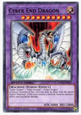 x3 Cyber End Dragon SGX1-ENG21 Common Yugioh -image