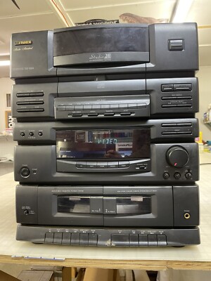 Vintage FISHER TAD-5024 CD Player 24 Cassette Player Radio Stereo Unit Antenna-image