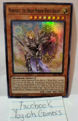 YUGIOH MORPHEUS THE DREAM MIRROR WHITE KNIGHT X3 RIRA SUPER LIGHT PLAYED-image