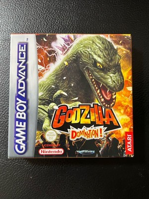 Godzilla Domination! Game Boy Advance GBA Complete CIB Tested Action Fighting FS-image