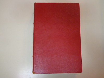 Footloose in Italy by Horace Sutton 1950 Red Leather Binding Travelogue-image